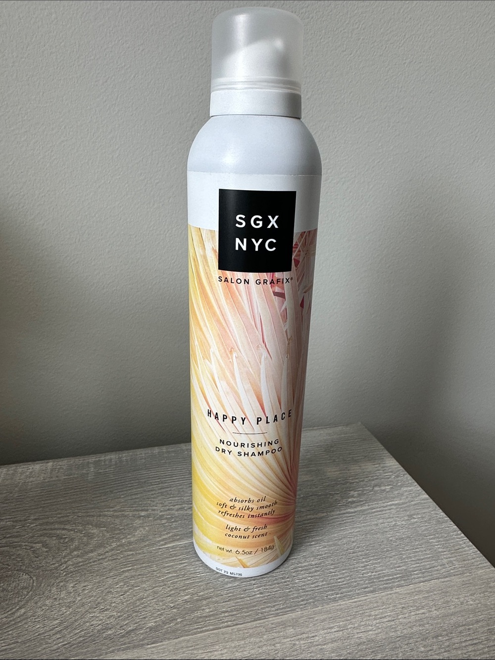 SGX NYC Happy Place Nourishing Dry Shampoo - Yellow/Peach